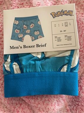 Bioworld Snorlax Pokémon Boxer Briefs